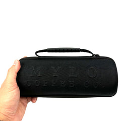 Mylo Grinder Carrier Case in hand