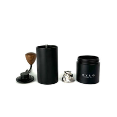 Mylo Coffee Company SG Mini hand grinder disassembled