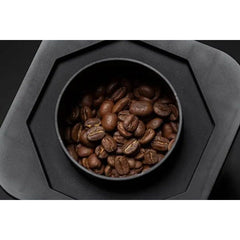 Nucleus Link Roaster internal chamber full of roasted beans
