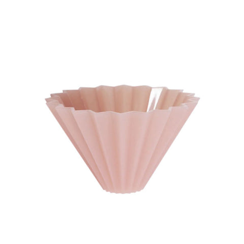 Origami pour over coffee dripper s pink