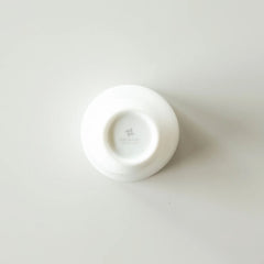 White Origami Sensory Asymmetry Cup bottom