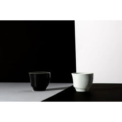 Black and White Origami Sensory Asymmetry Cups