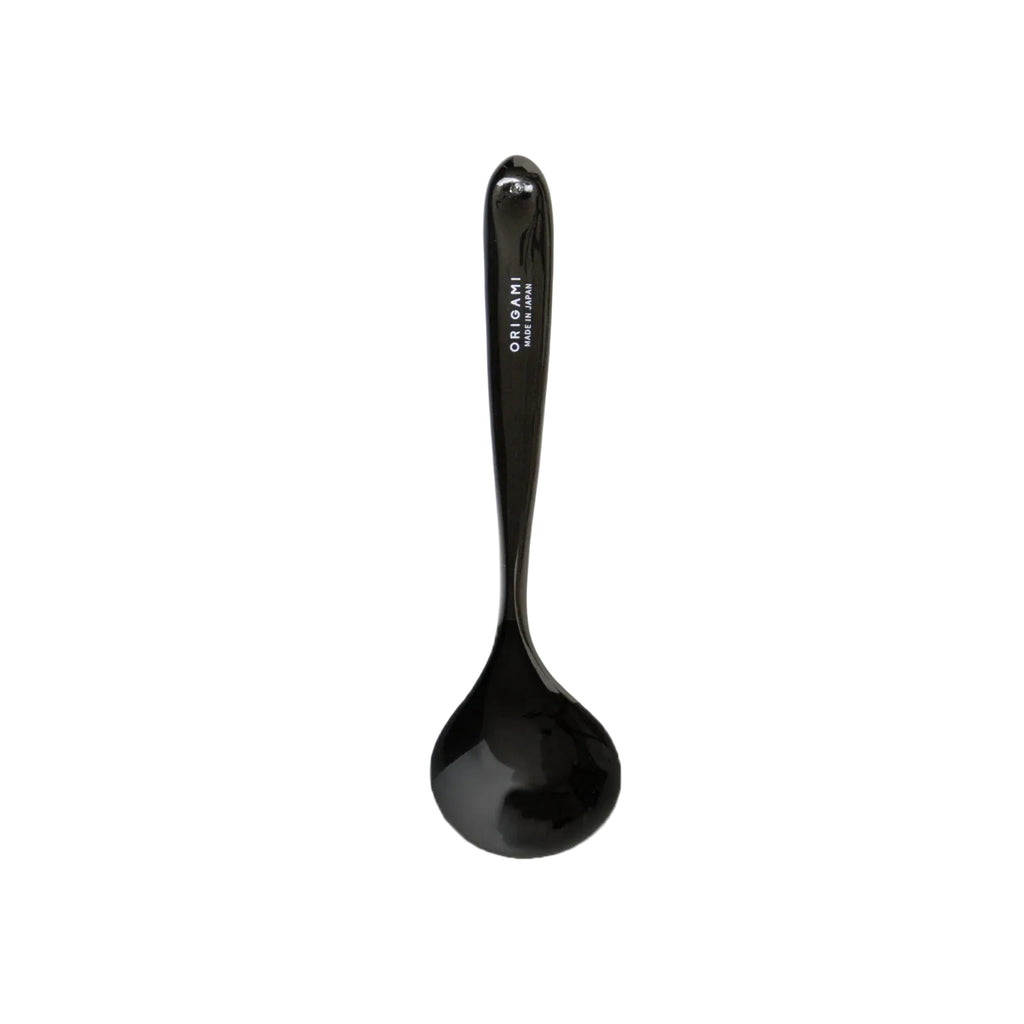 Origami ceramic cupping spoon with logo