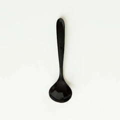 Back of Origami ceramic cupping spoon