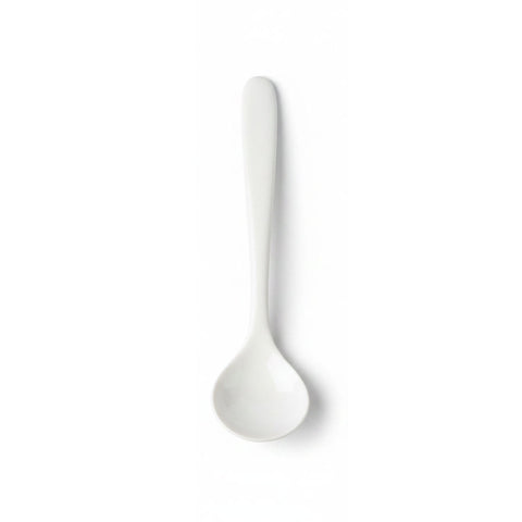 Origami white porcelain cupping spoon