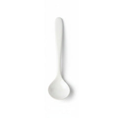Origami white porcelain cupping spoon