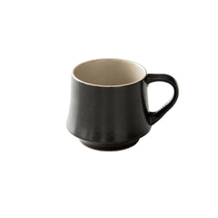 Vintage Black Origami Flare Mug