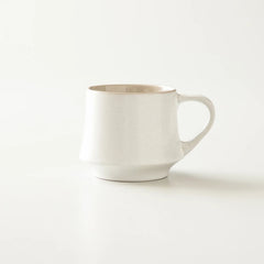 Vintage White Ash Origami Flare Mug
