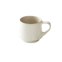 Vintage White Ash Origami Flare Mug