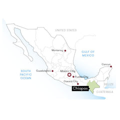 Origin Coffee Roasting Mexico Ki-Saya map