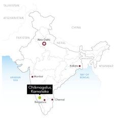 Origin Coffee Roasting India Pearl Mountain coffee carbonic maceration map