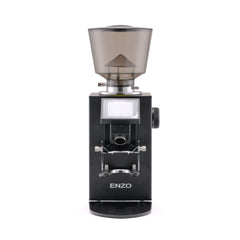 Black Presso W64 Enzo Grind-by-Weight Espresso Grinder front view