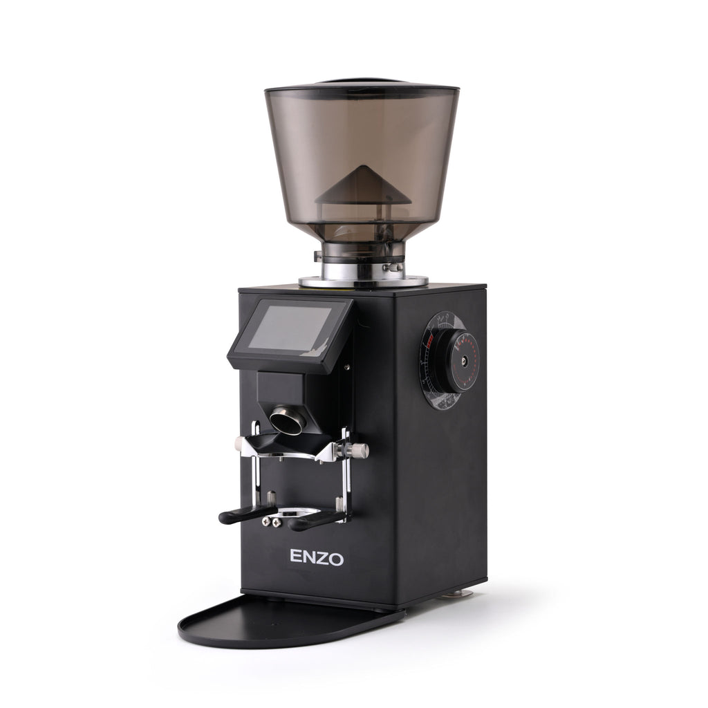 Black Presso W64 Enzo Grind-by-Weight Espresso Grinder