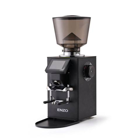 Black Presso W64 Enzo Grind-by-Weight Espresso Grinder