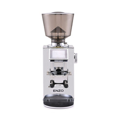 Chrome Presso W64 Enzo Grind-by-Weight Espresso Grinder front view