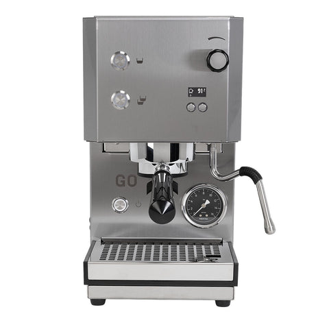 Profitec GO 2.0 Home Espresso Machine in stainless steel