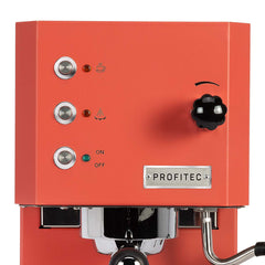 Profitec GO Espresso Machine red close-up