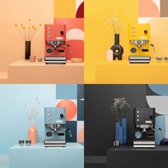 Profitec GO Espresso Machine lifestyle collage