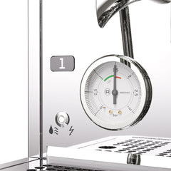 Close up of the Rocket Fast Giotto R Espresso Machine OLED display