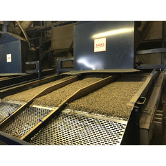 Brazil Mantiqueira Collective screen sorting machine with coffee cherries