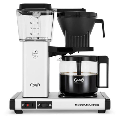 Moccamaster Select batch coffee brewer matt silver