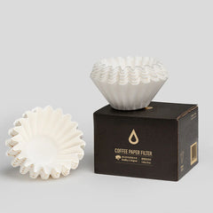 Timemore Basket B75 Filter Papers on top of box