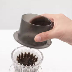 Timemore SimpleDrip Pour-Over Tool on top of B75 dripper