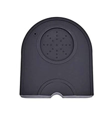 Tough Coffee Mat Small Black With Slot top view