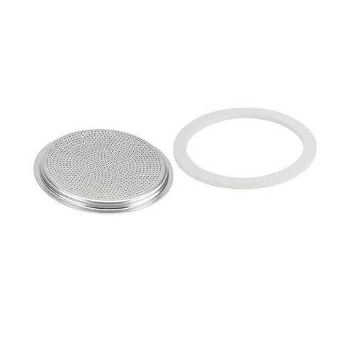 Bialetti Filter Plate & 1 Silicone Gasket