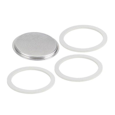 Bialetti Filter Plate & 3 Gaskets