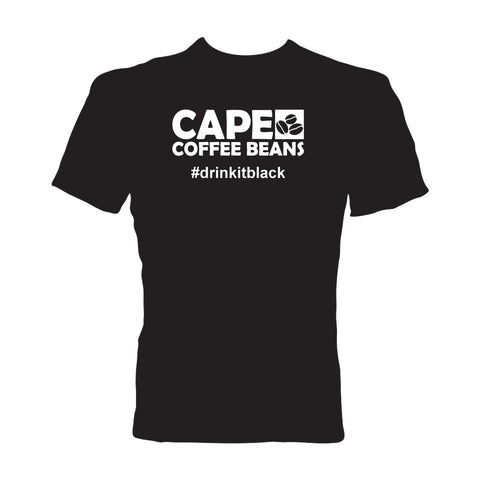 Cape Coffee Beans #drinkitblack T-Shirt