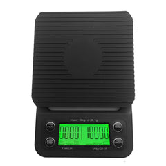 Digital Coffee Scale With Timer & Heat Mat LCD