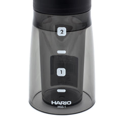 Hario Mini-Slim Ceramic Coffee Mill Zoomed In