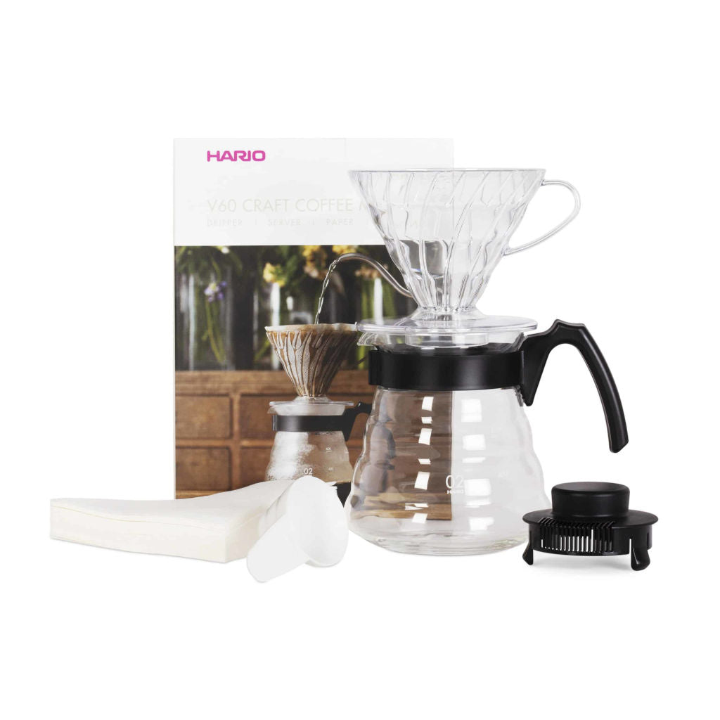 Hario V60 Craft Coffee Maker Pour-Over Set Cape Coffee Beans
