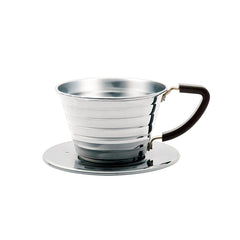 Kalita Wave 155 1-2 Cup Stainless Steel Pour-Over Dripper