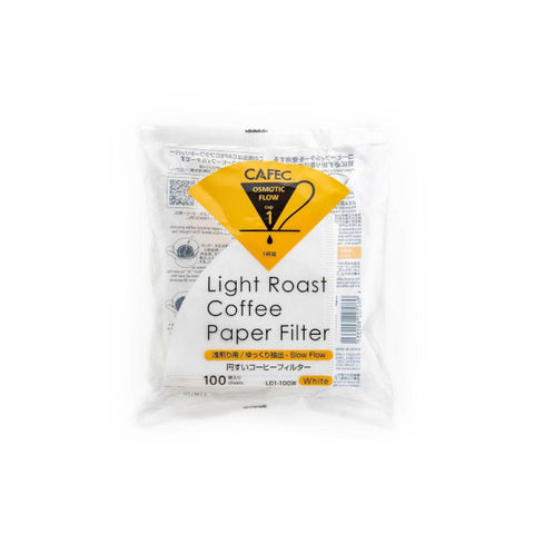 Cafec Light Roast Paper Filter Size 1