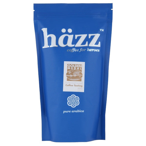häzz coffee beans 250g bag front view